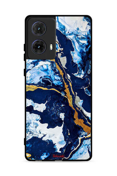 Tolwak غطاء حماية لهاتف موتورولا موتو جي 85 5G بنقشة فنية مزخرفة