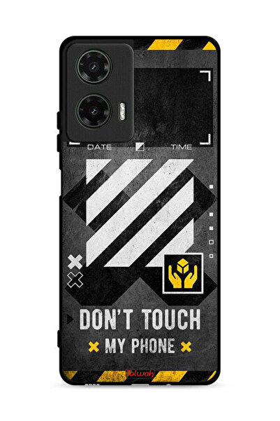 Tolwak غطاء حماية لهاتف موتورولا موتو جي 35 5G - لا تلمس هاتفي