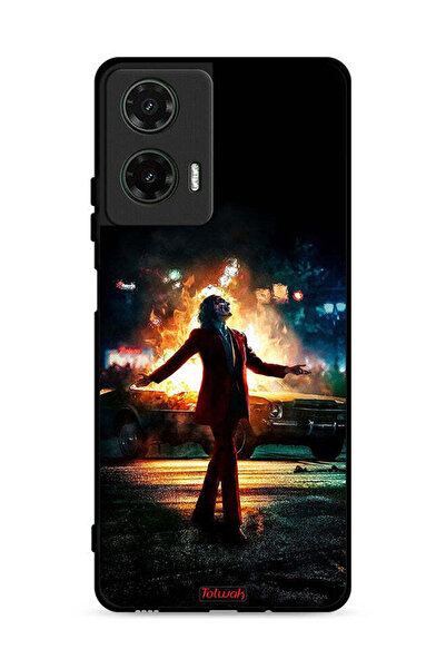 Tolwak غطاء حماية لهاتف موتورولا موتو جي 35 5G - وضع جوكر السعيد