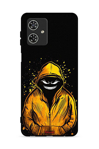 Tolwak غطاء حماية لهاتف موتورولا موتو جي 54 5G برسومات مارشميلو بوي