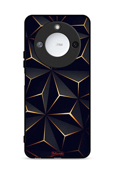 Tolwak غطاء حماية بنمط نمط لهاتف Honor X9c Smart 5G