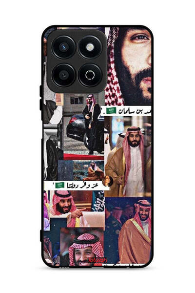 Tolwak غطاء حماية لهاتف Honor Play 60 Plus 5G بتصميم محمد بن سلمان الكلاسيكي