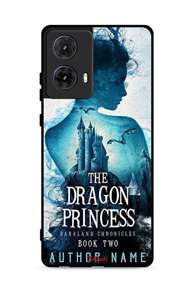 Tolwak غطاء حماية لهاتف موتورولا موتو جي 85 5G بطبعة أميرة التنين