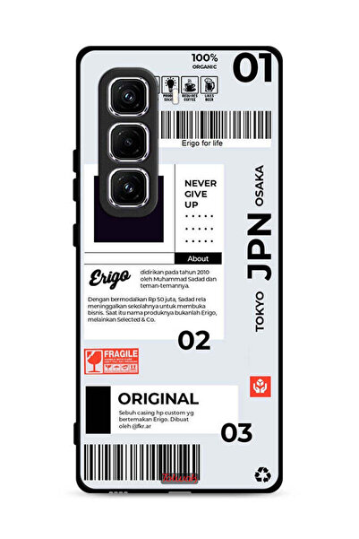 Tolwak غطاء حماية لجهاز Infinix Hot 50 Pro Plus 4G، ملصق ياباني