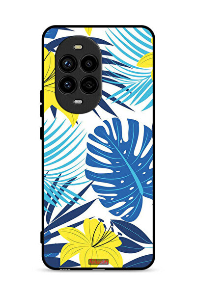 Tolwak غطاء حماية لهاتف هواوي نوفا 13 برو 5G برسومات ريش وزهور