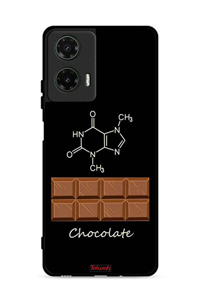 Tolwak غطاء حماية لهاتف موتورولا موتو جي 35 5 جي - لون شوكولاتة