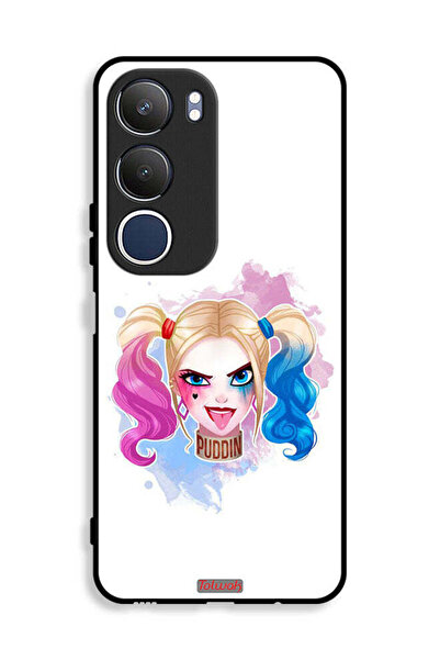 Tolwak غطاء حماية لهاتف Vivo Y19s 4G برسومات هارلي كوين