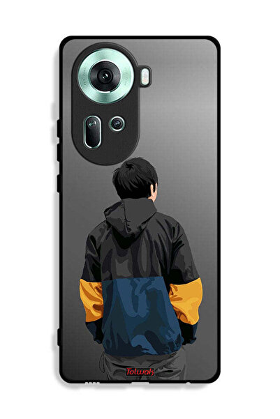 Tolwak غطاء حماية لهاتف Oppo Reno11 5G بصورة فنية لولد