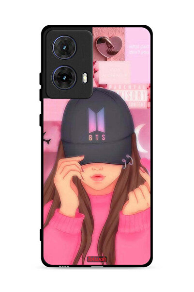 Tolwak غطاء حماية لهاتف موتورولا موتو جي 85 5 جي - كاب جيرل سناب