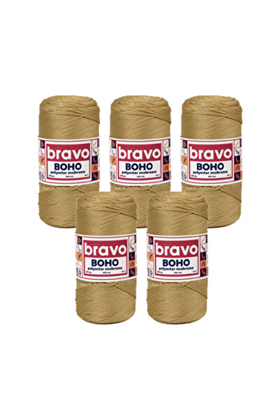 Bravo Sfoară de macrame din poliester BOHO, 4mm, pachet de 5 – Durabilă și re...