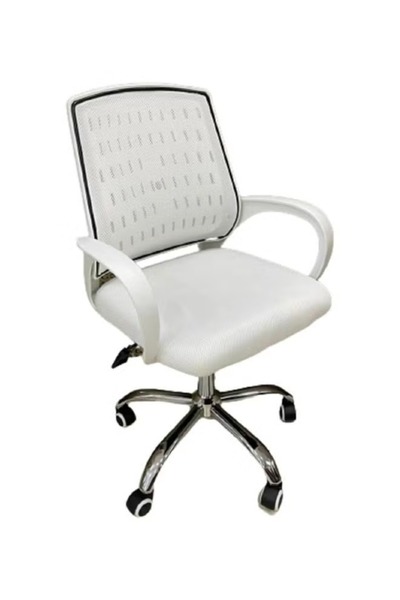 rexa Fabric Office Wheelchair White 80 x 40 x 40cm
