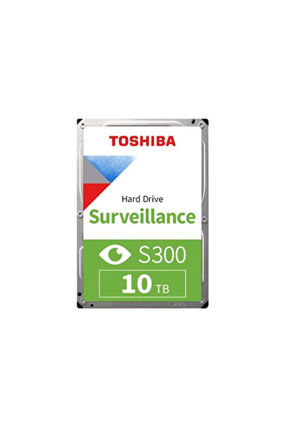 Toshiba S300 PRO, MD10ADA10TV, 3.5", 10TB, 512Mb 7200 Rpm, 7/24 Güvenlik...
