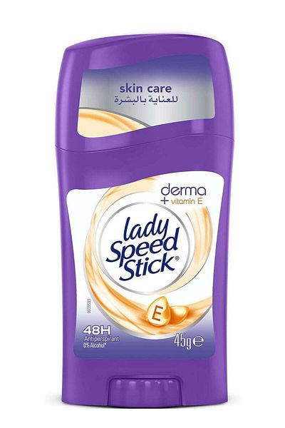 Lady Speed Stick 45gm Derma Vitamin E --- ليدي سبيد ستيك 45جرام ديرما فيتامين اي