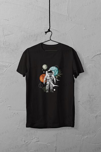 feinas Ανδρικό Tshirt - Αστροναύτης 2
