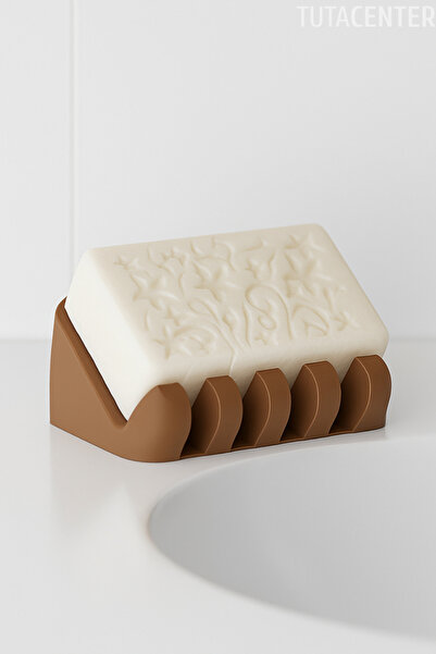 TUTACENTER Su Tutmayan Beyaz Sabunluk – Modern Plastik Tasarım