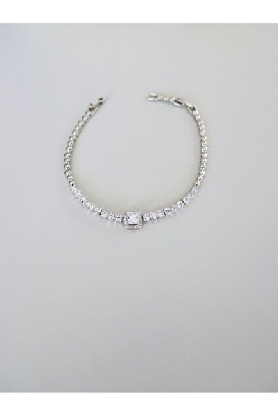 EYD Büyük Taşlı VİP Bileklik Zirkon Taşlı Bileklik