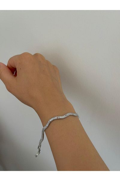 STEELSPARK Wave Water Way Steel Bracelet