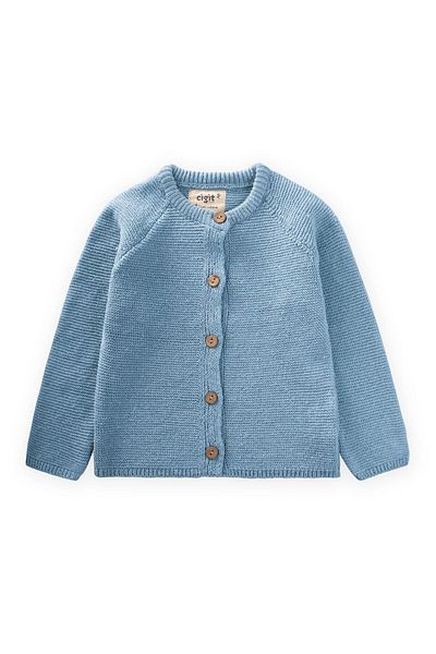 Cigit Links Knitwear Cardigan 1-5 Years a Blue