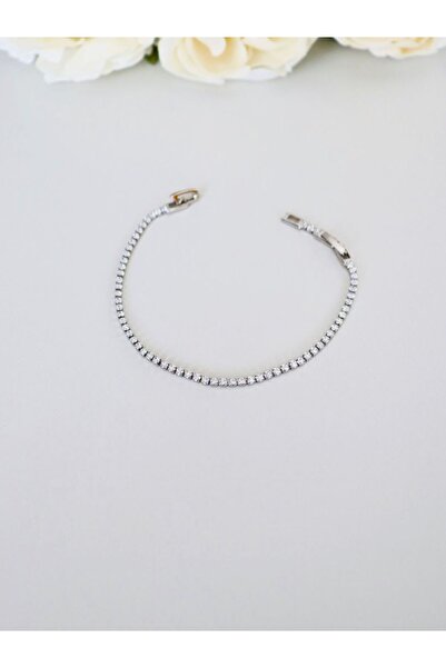 EYD VİP Su Yolu Bileklik Zirkon Taşlı Bileklik