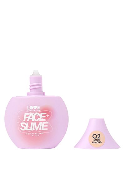 Love Generation Moisturizing Cc Gel Face Slime 02 Honey Almond - Hydrating Cc Gel