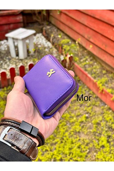SHIKIRTI Mini Size Two Compartment Zipper Closure Wallet