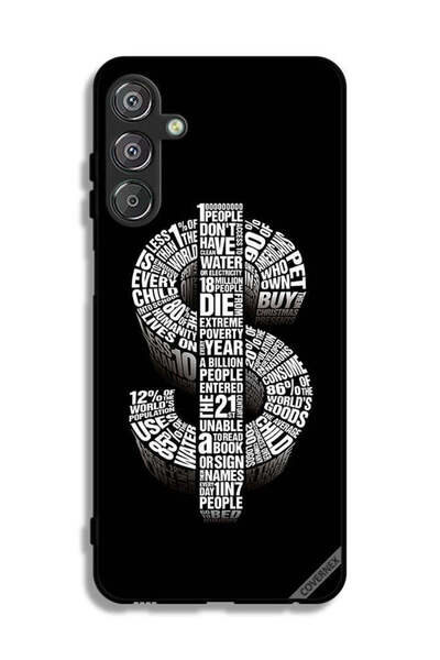 Covernex غطاء حماية لهاتف سامسونج جالاكسي M15 5G بطبعة دولار الخط