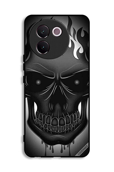 Covernex غطاء حماية لهاتف Vivo V30e 5G برسومات جمجمة