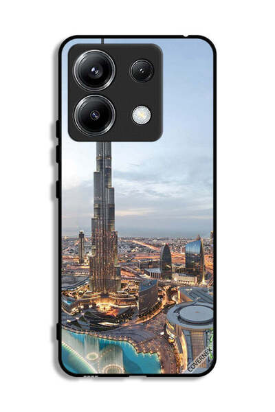 Covernex غطاء حماية لهاتف شاومي ريدمي نوت 13 برو 5G، منظر جميل لوسط مدينة دبي
