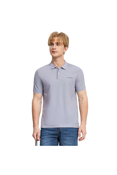 Giordano Men's Tapered Fit Knit Pique Solid Polo