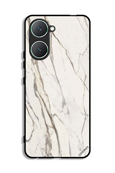 Covernex غطاء حماية لهاتف Vivo Y03 4G بتصميم رخامي