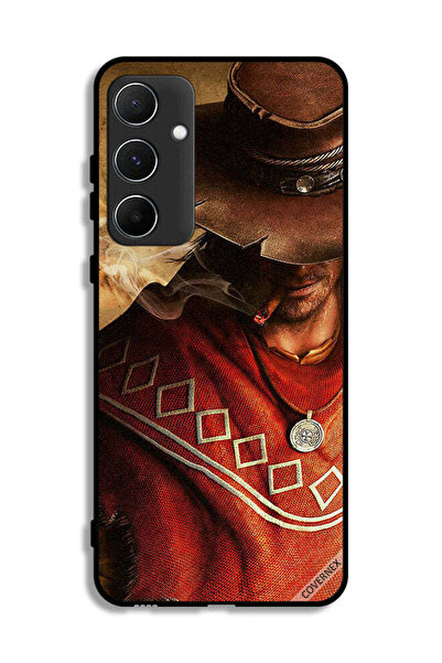 Covernex غطاء حماية لهاتف سامسونج جالاكسي A55 5G بتصميم قبعة أنيقة للرجال