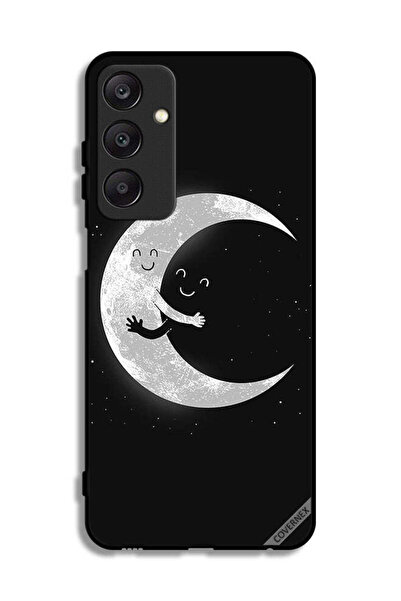 Covernex غطاء حماية لهاتف سامسونج جالاكسي A25 5G بتصميم عناق القمر والسماء ال...