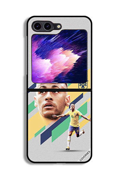 Covernex غطاء حماية لهاتف سامسونج جالاكسي زد فليب 6 برسومات نيمار