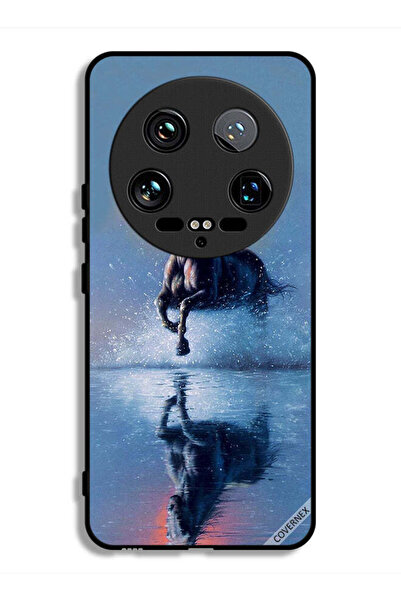 Covernex غطاء حماية فائق لهاتف شاومي 14 بتصميم حصان يركض في الماء