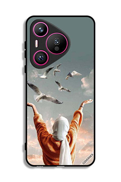 Covernex غطاء حماية لهاتف هواوي بيورا 70 - طيور طائرة