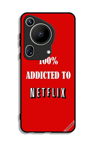 Covernex غطاء حماية فائق لهاتف هواوي بيورا 70، مُدمن على نتفليكس بنسبة 100%