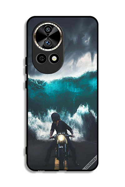 Covernex غطاء حماية لهاتف هواوي نوفا 12 برو 5G بتصميم موجة مائية