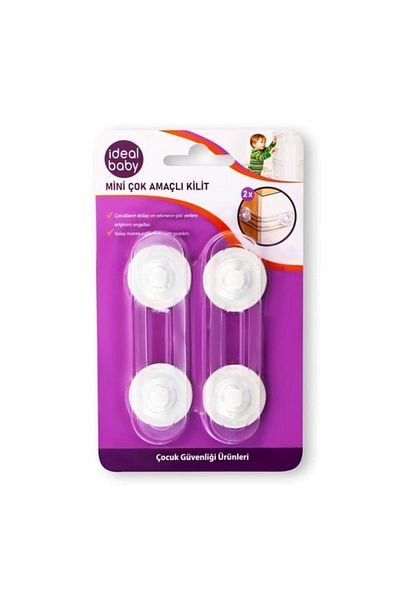 ÇEÇEN HOME Child Safety Lock, Mini Multi-Purpose Lock, Cabinet-Drawer Lock