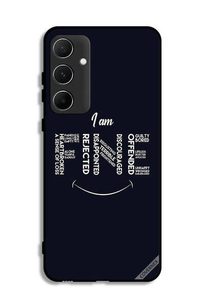 Covernex غطاء حماية لهاتف سامسونج جالاكسي A55 5G بطبعة "أنا بخير"