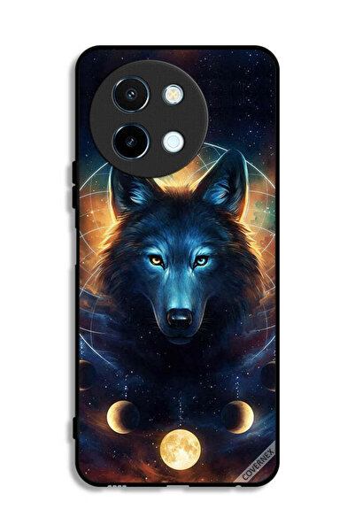Covernex Vivo Y38 5G Protective Case Cover Wolf In Space
