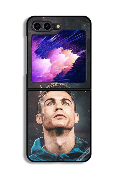 Covernex غطاء حماية لهاتف سامسونج جالكسي زد فليب 6 رونالدو الملك