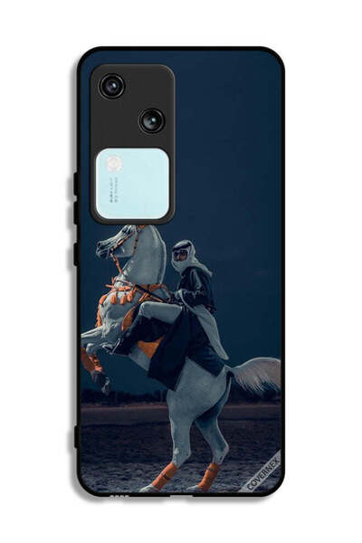 Covernex غطاء حماية لهاتف Vivo V30 5G، شاب على حصان
