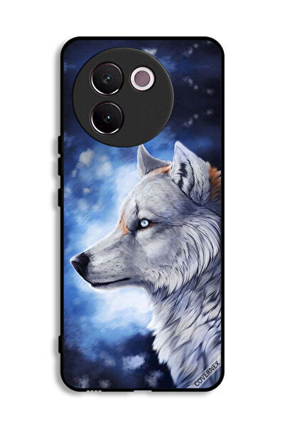 Covernex غطاء حماية لهاتف Vivo V30e 5G بطبعة رسم الذئب