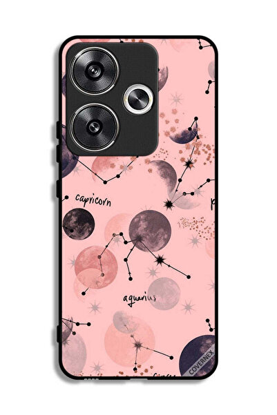 Covernex غطاء حماية لهاتف شاومي ريدمي توربو 3 5G برسومات الأبراج الفلكية