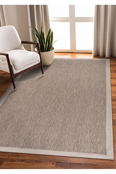 SARAZ HALI Homz Yumuşak Premium Sisal Halı 1405 – Hav ve Toz Yapmaz Bordürlü ...