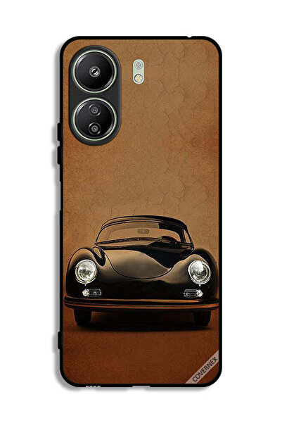 Covernex غطاء حماية لهاتف Xiaomi Redmi 13C بتصميم سيارة كلاسيكية