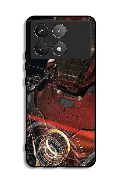 Covernex غطاء حماية شاومي ريدمي كيه 70 برو بتصميم مستوحى من الرجل الحديدي