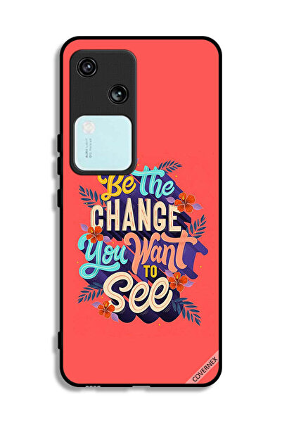 Covernex غطاء حماية لهاتف Vivo S18 5G كن التغيير الذي تريد رؤيته