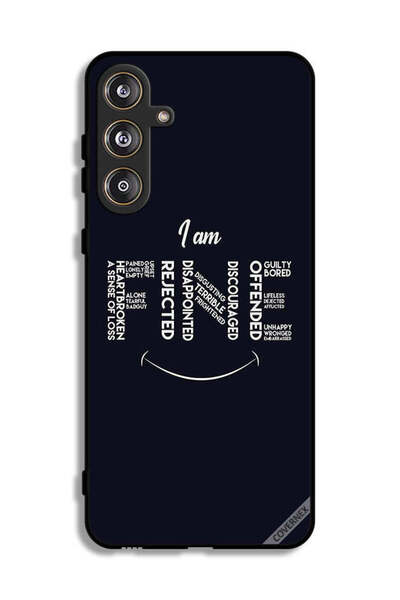 Covernex غطاء حماية لهاتف سامسونج جالاكسي M55 5G بطبعة "أنا بخير"