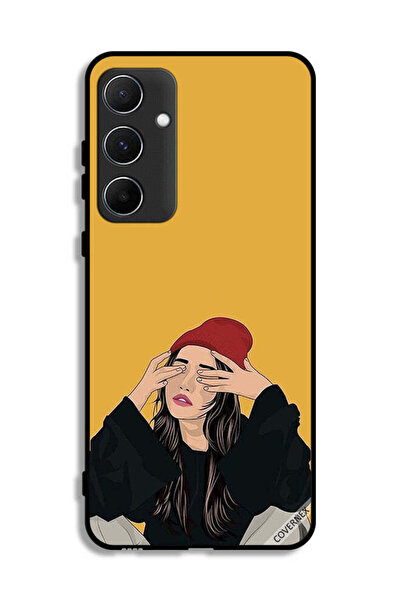 Covernex غطاء حماية لهاتف سامسونج جالاكسي A55 5G برسومات فتاة حزينة